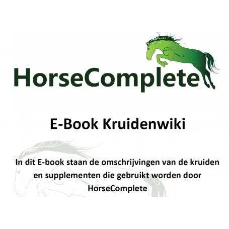 E-Book HorseComplete kruidenwiki